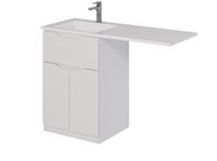 Товар: Тумба Vega, 60 см, напольная, 1 ящик, 2 дверцы, белый глянец - фото 2 Тумба Vega, 60 см, напольная, 1 ящик, 2 дверцы, белый глянец — фото 2, Тумбы под раковину