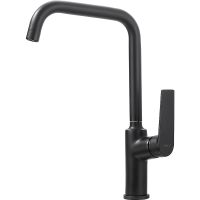 Смеситель для кухни Belz B533-7 B70533-7 Черный — фото 1, Смесители для кухни