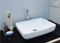 Товар: Раковина-чаша CeramaLux 48 9132 Белая - фото 2 Раковина-чаша CeramaLux 48 9132 Белая — фото 2, Раковины накладные