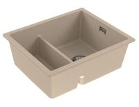 Мойка для кухни ALVEUS OMNI 50 GRANITAL TERRA-G22 550x450x198 с сифоном 1150202 — фото 2, Кухонные мойки