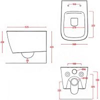 Товар: Унитаз Artceram A16 ASV003 36 00 подвесной Blu notte без сиденья - фото 2 Унитаз Artceram A16 ASV003 36 00 подвесной Blu notte без сиденья — фото 2, Подвесные унитазы