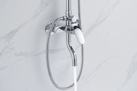 Душевая система Rossinka RS45-46 Хром — фото 2, Душевые стойки