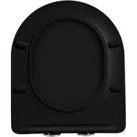 Товар: AQ0204-MB крышка-сиденье для унитаза AQ2004, черная - фото 2 AQ0204-MB крышка-сиденье для унитаза AQ2004, черная — фото 2, Унитазы, биде и писсуары. Крышки для унитазов