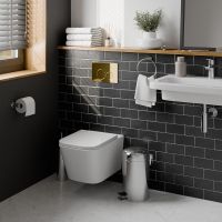 Клавиша смыва Iberica Blanca Inox-O IB.B081.006.002 Золото глянцевое — фото 4, Кнопки смыва