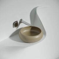 Раковина-чаша Ceramicanova Element 36 CN6050MC Капучино матовая — фото 4, Раковины накладные