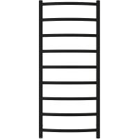 Электрический полотенцесушитель Сунержа Галант 4.0 1200x500 L 31-0830-1250 Черный матовый — фото 1, Электрические полотенцесушители