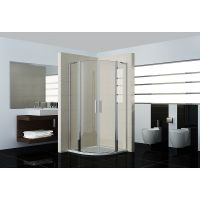 Товар: Душевой уголок Good Door Pandora R-80-C-CH 80х80 профиль Хром стекло прозрачное - фото 3 Душевой уголок Good Door Pandora R-80-C-CH 80х80 профиль Хром стекло прозрачное — фото 3, Душевые уголки