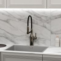 Смеситель для кухни Sancos Pride SC4011GG Вороненая сталь Черный — фото 8, Смесители для кухни