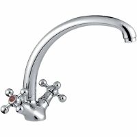 Смеситель для кухни Ledeme H19 4219L Хром — фото 1, Смесители для кухни