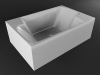 Акриловая ванна Vayer Ontario 190x125 Гл000006815 без гидромассажа — фото 4, Акриловые ванны