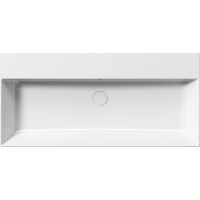 Товар: Раковина GSI Kube X 100 Белая арт-9423011 - фото 4 Раковина GSI Kube X 100 Белая арт-9423011 — фото 4, Раковины накладные