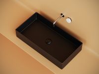 Раковина-чаша Ceramicanova Element 70 CN6071MB Черная матовая — фото 12, Раковины накладные