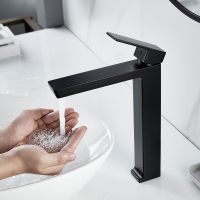 Смеситель для раковины Rose R18H R1811H-1 Черный матовый — фото 2, Смесители для раковины