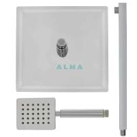 Душевая система ALMAes Weber TVZ-0806 Хром — фото 6, Встраиваемые душевые комплекты