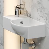 Товар: Раковина Ceramicanova Element 40 R CN6039R Белая - фото 19 Раковина Ceramicanova Element 40 R CN6039R Белая — фото 19, Мини-раковины