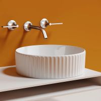 Раковина-чаша Ceramicanova Element 36 CN6057 Белая глянцевая — фото 15, Раковины накладные