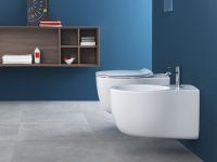 Товар: Биде Hatria Le Fiabe Y1A9 подвесное Белое - фото 4 Биде Hatria Le Fiabe Y1A9 подвесное Белое — фото 4, Биде