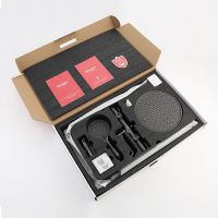 Душевая система Raglo R20.26.09 с термостатом Графит матовый — фото 10, Душевые стойки