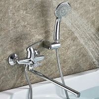 Смеситель для ванны Ledeme H48 2248L универсальный Хром — фото 10, Смеситель для ванны