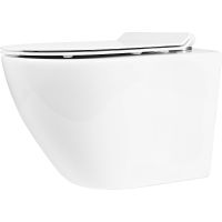 Товар: Унитаз Bond Oval F13-10 подвесной с сиденьем Микролифт - фото 3 Унитаз Bond Oval F13-10 подвесной с сиденьем Микролифт — фото 3, Унитазы