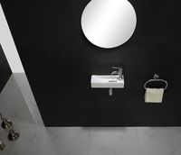 Раковина CeramaLux 38 9048FL Белая — фото 2, Раковины