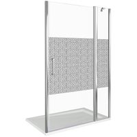 Товар: Душевая дверь в нишу Good Door Fantasy WTW-140-F-CH 140 профиль Хром стекло прозрачное с рисунком - фото 2 Душевая дверь в нишу Good Door Fantasy WTW-140-F-CH 140 профиль Хром стекло прозрачное с рисунком — фото 2, Душевые двери в нишу