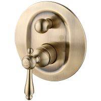 Смеситель для душа Caprigo Fonte 12-551-vot Бронза — фото 1, Смеситель для душа