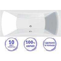 Акриловая ванна C-Bath Talia 200x90 CBQ004004 без гидромассажа — фото 1, Акриловые ванны