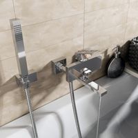 Товар: Alme 1501 Смеситель для ванны с коротким изливом - фото 3 Alme 1501 Смеситель для ванны с коротким изливом — фото 3, Смеситель для ванны