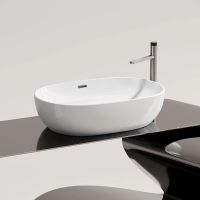 Раковина-чаша Ceramicanova Element 61 CN6064 Белая — фото 13, Раковины накладные