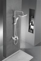 Товар: Душевая система Rose R18C R1836C Белая матовая - фото 3 Душевая система Rose R18C R1836C Белая матовая — фото 3, Верхние души