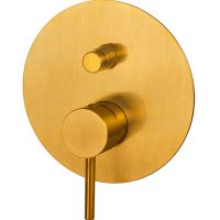 Смеситель для душа Remer X-Style X09KBBG Золото брашированное — фото 1, Смеситель для душа