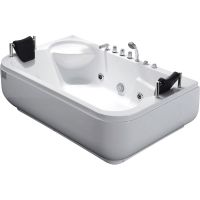 Акриловая ванна Gemy G9085BL 182х116 с гидромассажем — фото 1, Акриловые ванны