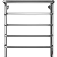 Электрический полотенцесушитель Larusso Стандарт П5 500х600 4670078536419 с полкой Хром — фото 3, Электрические полотенцесушители