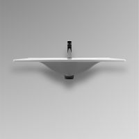 Раковина Bond 80 S05-800 Белая глянцевая — фото 9, Раковины