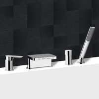 Смеситель на борт ванны Remer Infinity Хром арт-I06 — фото 2, Смесители на борт ванны