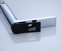 Смеситель для раковины Bronze de Luxe Element EL21CB Хром Черный — фото 2, Смесители для раковины