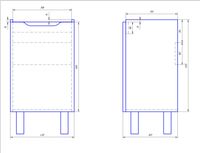 Товар: Тумба MINI, 50 см, подвесная/напольная, 1 дверца, белый глянец - фото 4 Тумба MINI, 50 см, подвесная/напольная, 1 дверца, белый глянец — фото 4, Тумбы под раковину