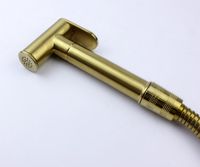 Гигиенический душ со смесителем Bronze de Luxe Element EL28GB Матовое золото Черный — фото 6, Гигиенические души