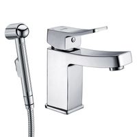 Товар: Aller 1068 Смеситель для умывальника с гигиенической лейкой - фото 4 Aller 1068 Смеситель для умывальника с гигиенической лейкой — фото 4, Гигиенические души