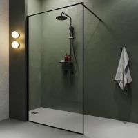 Смеситель для душа Iddis Ray RAYBL00i66 Черный матовый — фото 3, Смеситель для душа