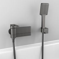 Товар: Смеситель для ванны Iddis Slide SLIGM00i02 Графит - фото 4 Смеситель для ванны Iddis Slide SLIGM00i02 Графит — фото 4, Для душа и ванны