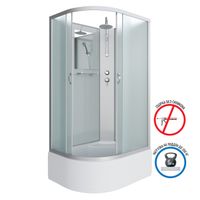 Душевая кабина Niagara Classic NG-2310-14RBKT (120х80х210) высокий поддон(40см),стекло матовое,4 мес арт-23101424RBKT — фото 3, Душевые кабины