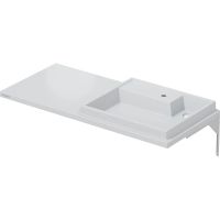 Раковина СанТа Юпитер 130 R 900136 на стиральную машину Белая — фото 1, Раковины подвесные