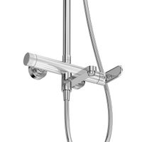 Душевая стойка со смесителем и изливом CEZARES STYLUS-CVD-01 — фото 4, Душевые стойки