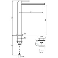 Товар: Смеситель для раковины Gattoni Color 8048/80C0 Хром - фото 2 Смеситель для раковины Gattoni Color 8048/80C0 Хром — фото 2, Смесители для раковины