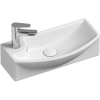 Товар: Раковина Ceramicanova Element 45 R CN6038R Белая - фото 1 Раковина Ceramicanova Element 45 R CN6038R Белая — фото 1, Мини-раковины