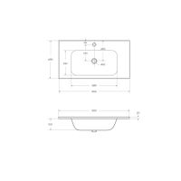 Товар: Раковина из искусственного мрамора CEZARES CZR-900/480-LV-MR-ECO - фото 3 Раковина из искусственного мрамора CEZARES CZR-900/480-LV-MR-ECO — фото 3, Раковины