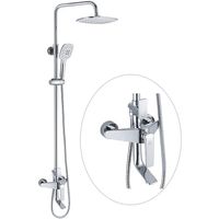 Товар: Душевая система Rose R13 R1336 Хром - фото 4 Душевая система Rose R13 R1336 Хром — фото 4, Душевые системы