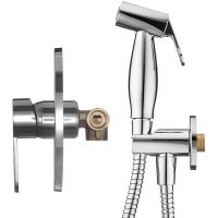 Гигиенический душ со смесителем Swedbe Platta 5525 Хром — фото 5, Гигиенические души